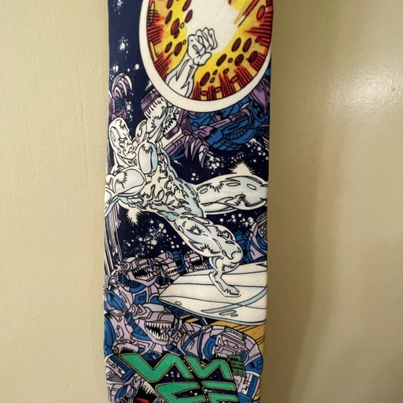 Marvel Other - Silver Surfer necktie men's Marvel Comics USA 100% Silk 56 x 4 inches NWT Tie